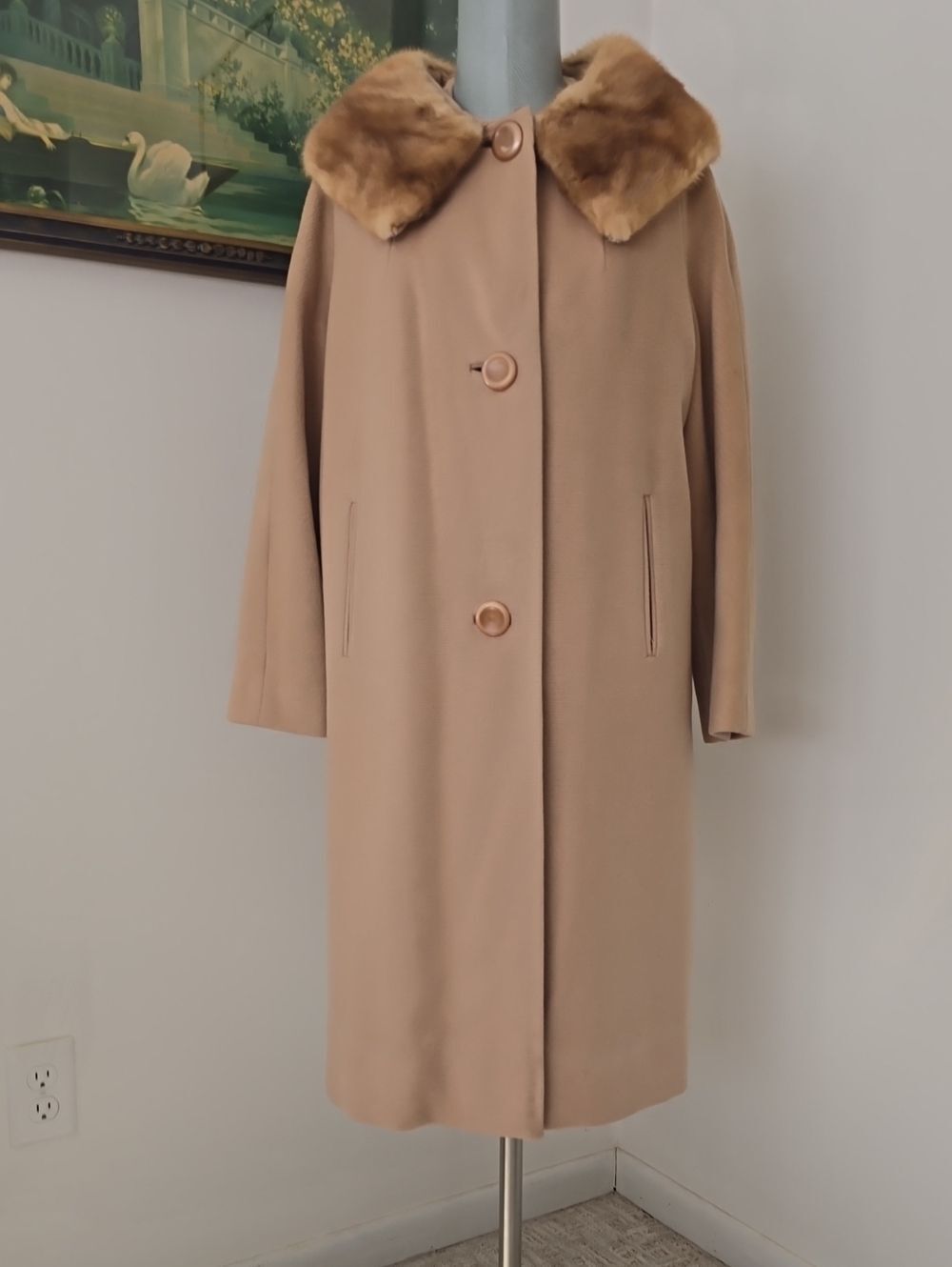 Donaldson's | Wool And Fur Collar Coat